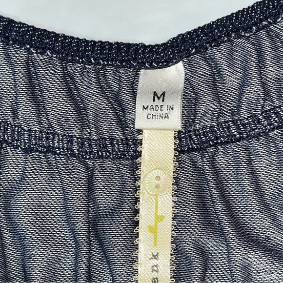 Uncle Frank BLUE DRESS MED BOHO Anthropologie white Crochet Knit Wide Neck 75203 - Picture 5 of 16